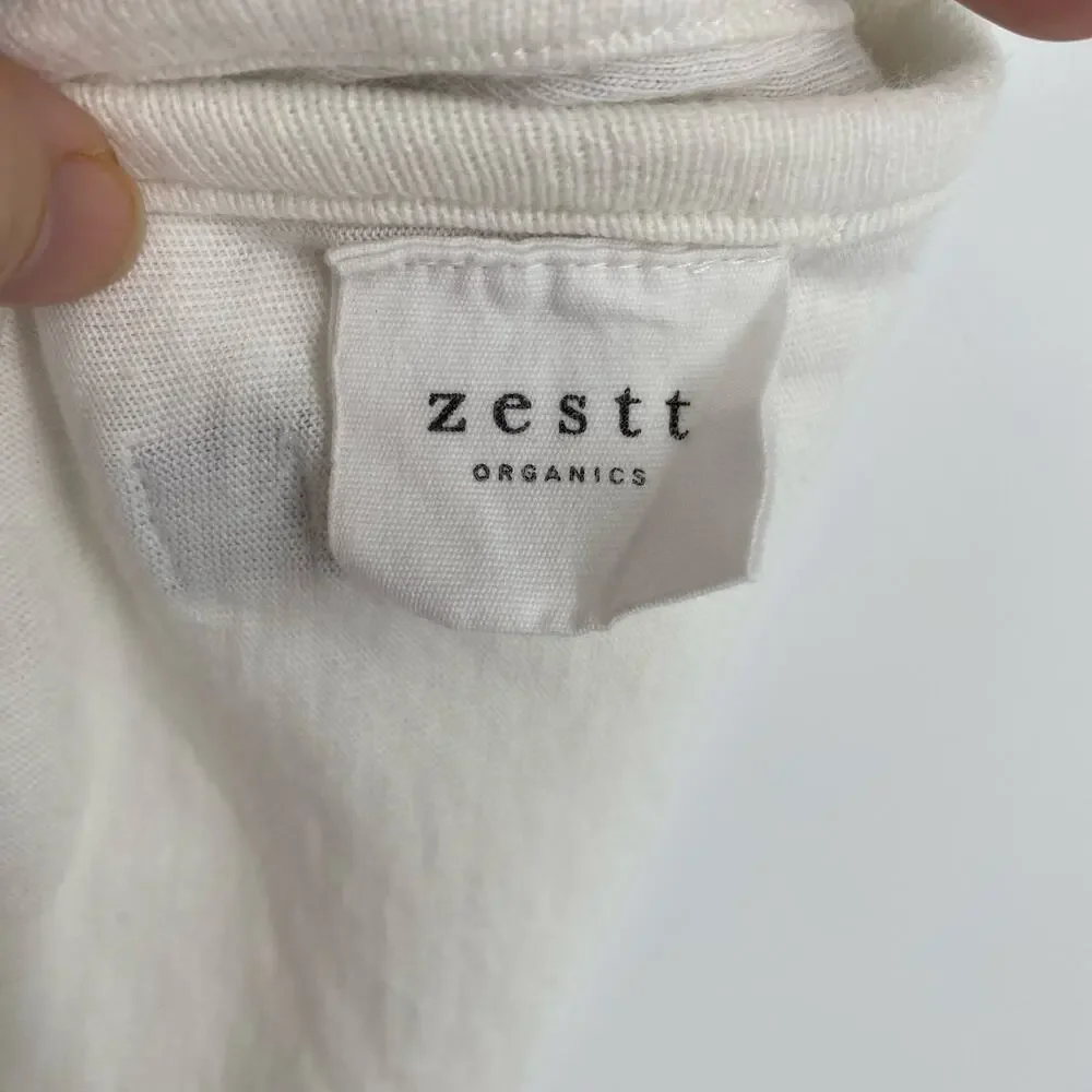 Zestt Blanket‎ Baby White Organic Cotton Receiving